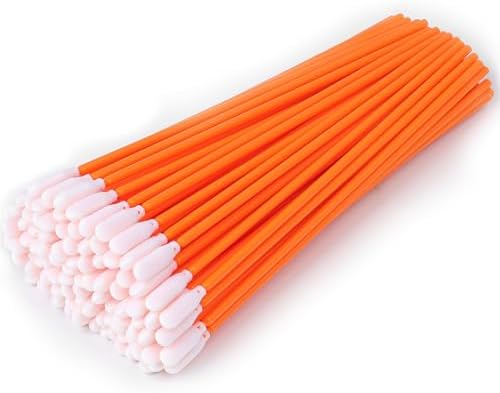 Wellgler's Foam Cleaning Swabs,6.42'' Long Sponge Swabs, Lint-Free Detailing Swabs, for Electronics, DTF Printer, Gun Cleaning and Precision Optical Maintenance 200PCS by DisposableOralSwabs