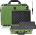 Relaxweex 14.3 x 11.4 x 4.5 Inch Hard Case, Stripe Shell, Green by Relaxweex