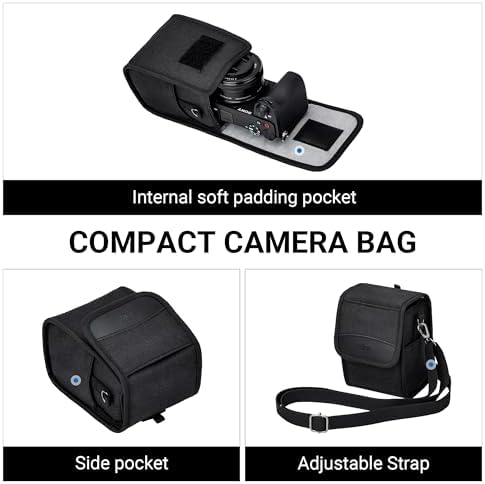 Compact Camera Case for Fuji X100VI Leica D-Lux 8 Lumix L10 X-T30 III - Image 2