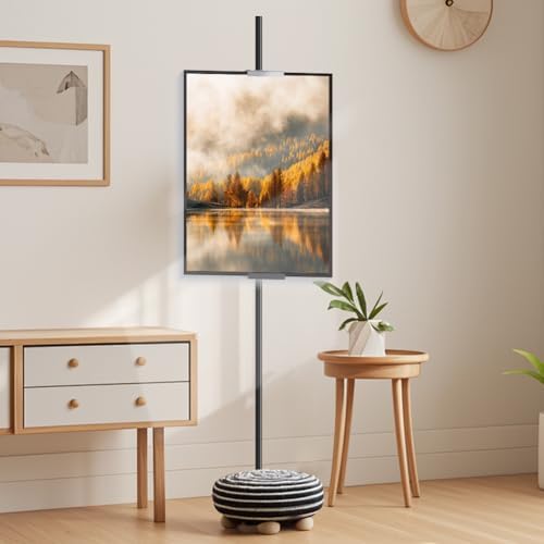 56" Adjustable Floor Picture Frame Stand, Easel Stands for Display - Image 7