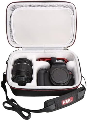 FBLFOBELI EVA Camera Case for Canon EOS Rebel T7/T8i/T5/R50/R100 - Image 2