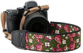 ZOOEASS Camera Strap for DSLR and Mirrorless Digital Camera,Neck Strap with Embroidery Patterns and Quick-release Buckle by Unknown