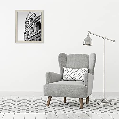 Americanflat 20x24 Poster Frame - Engineered Wood with Polished Plexiglass - Wide Picture Frame for Vertical or Horizontal Wall Display - Epic Collection - Light Wood - Image 4