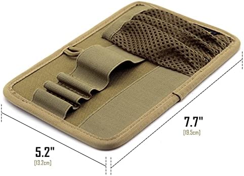 LIVANS Tactical Bag Insert Panel Organizer, Hook and Loop Modular Organizer - Image 5