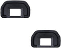 JJC 2-Pack EB Eyecup Eyepiece Eye Cup for Canon EOS 90D 80D 70D 6D Mark II by JJC