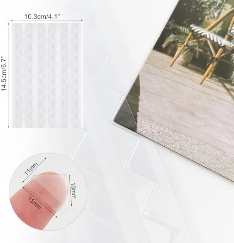 1020 PCS Self Adhesive Photo Corners, Clear Picture Edge Stickers - Image 3