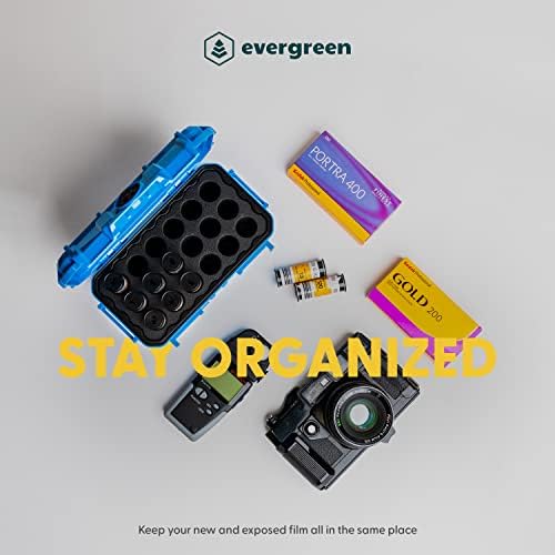 Evergreen 120mm Film Storage Case | Holds 18 Rolls of Medium Format Film | Waterproof, Crushproof, & Freezer Safe (Green) - Image 3