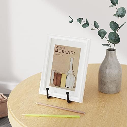 3 Pack 4.5 Inch Plate Stands for Display Metal Picture Stand Plate Holder - Image 3