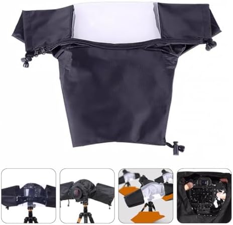 Outdoor Camera Rain Cover with Window Waterproof Carbon Fiber - Image 6