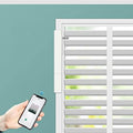 Blindsmart Plantation Shutter Smart Electric Motor - Automatic Opener for Interior Windows (Bluetooth Version, Only Motor) by Blindsmart