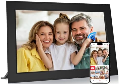 Frameo 10.1 Inch Digital Picture Frames Smart WiFi Digital Photo Frame with 1280x800 IPS Touch Screen HD, 32GB Memory, Auto-Rotate, Wall Mountable, Share Moments Instantly via Frameo App from Anywhere by Unknown