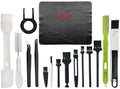 Computer Cleaning Kit, 19 in 1 Multi-Purpose Brushes Anti Static Brushes Clothes for Computer Printer Car Player Window by GUINIFAO