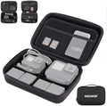 NEEWER Carrying Case for Action Camera & Accessories, Splashproof Protective Storage Bag with DIY Dividers & Mesh Pockets Compatible with GoPro DJI Osmo 360 Action 5 Pro Pocket 3 Lens, PB27 by Neewer