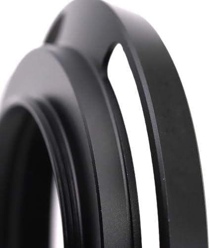 43mm Hollow Lens Hood 43mm Screw in Curved Vented Lens Hood - Image 6
