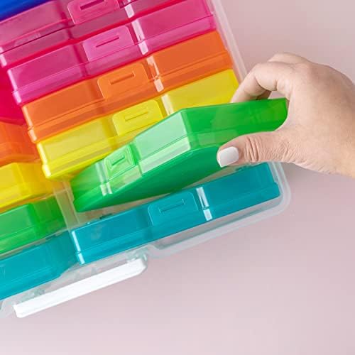 We R Craft & Photo Translucent Plastic Storage-15"X12"X5", W/16 Mini Cases - Image 5