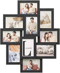 SONGMICS Collage Picture Frames for Wall Decor, 10-Pack 4 x 6, Glass Front by Unknown