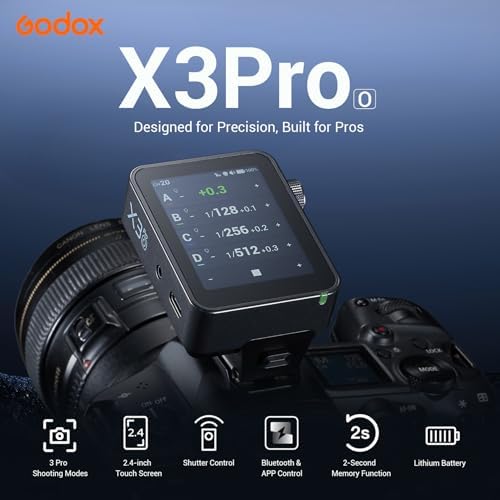 GODOX X3 Pro O TTL Flash Trigger for Olympus/Panasonic MFT - Image 2