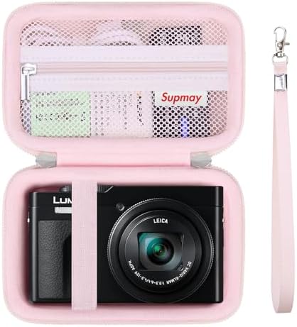 Camera Case for Panasonic LUMIX ZS99/ZS300 Digital Camera,Jelly Pink by Supmay
