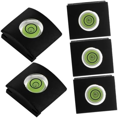 ORFOFE 5pcs Hot Shoe Cover Camera Stabilizer Plastic Spirit Level for Flashlight by ORFOFE