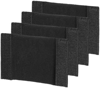 PATIKIL Camera Bag Divider, 4Pcs 5.51"x3.78"x0.55" Shockproof Camera Bag Inserts Separator Pad Protective Lens for Nikon Camera DSLR Protect Bag Organizer Universal Divider Cushion, Black by PATIKIL