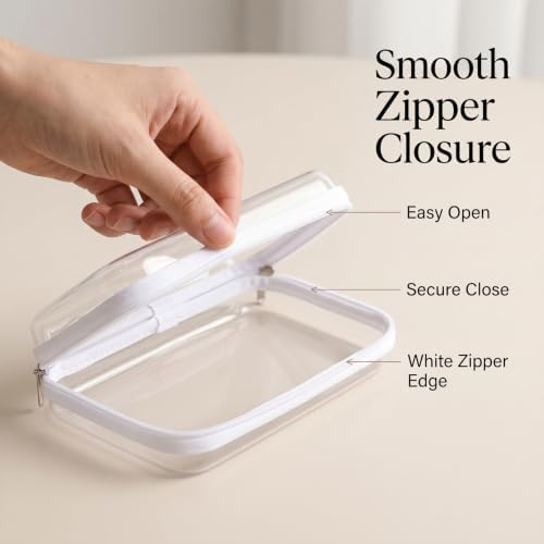 Photo Box 3 Pack, Clear Plastic Photo Storage Box with Lids for Prints, Picture Storage Containers for Home Albums, Cards, Crafts, Keepsakes, Scrapbooking, Closet Shelf and Memory Sorting Kit - Image 4