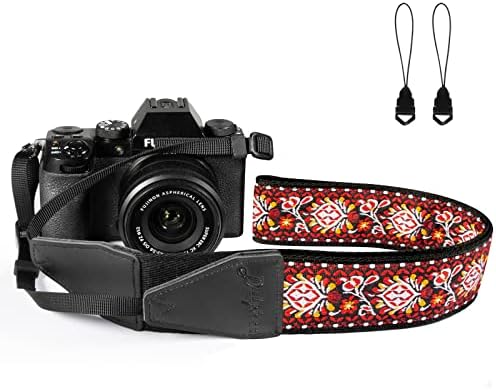 Camera Strap, Jacquard Weave 2" Shoulder Neck Straps for All DSLR Cameras Men Women Photographers by Dulphee