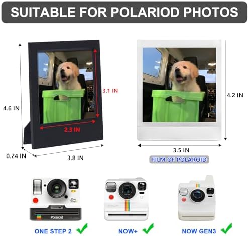 CAIYOULE Picture Frame for Polaroid Now/I-Type/Flip Instant Film Photo - Image 2