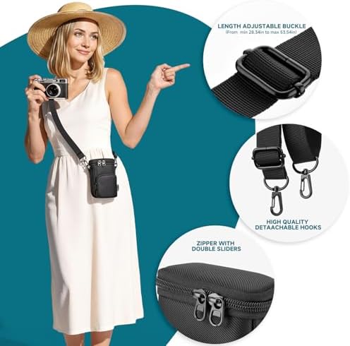Camera Case for Camp Snap Pro, Lightweight Small Sling Bag - Image 6