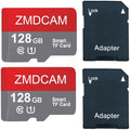 2 Pack 128GB TF Card with Adapter UHS-I U1 Class 10 Memory Card by Unknown