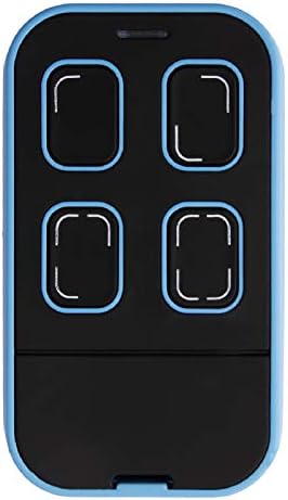 Universal Garage Door Opener Remote Cloner Universal Gate Opener Remote Cloning Homelink Programmable Learning Key Fob 4-Buttons Multi Frequency 280MHZ-868MHZ (1, Blue) by XIHADA