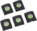 Camera Flashlight Hot Shoe Cover 5PCS Silicone Cap with Bubble Level for Precise Level Measurements by YOUTHINK