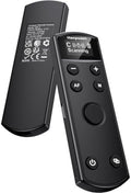 for Canon Camera Remote Control, Hanpusen Rechargeable Wireless Shutter Release with OLED Screen for R50/G7X Mark III/R8/R5/R/RP/R50 V/R10/R5 Mark II/M50/M200/6D Mark II/M6 Mark II, Replace BR-E1 by HANPUSEN
