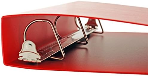 11x17 1-1/2" Angle-D Ring, Red Poly Binder (516660) - Image 2