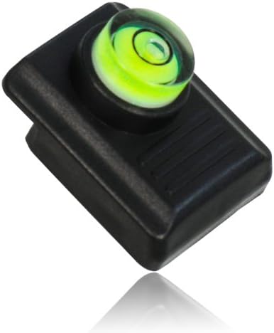 Foto&Tech 2 In 1 Hot Shoe Cover with Bubble Spirit Level Compatible with Sony Alpha A33 A55 A65 A77 A900 A700 A580 A560 A550 A500 A450 A390 A380 A350 A330 A300 A230 & Minolta Maxxum Series SLR Cameras by FOTO%26TECH