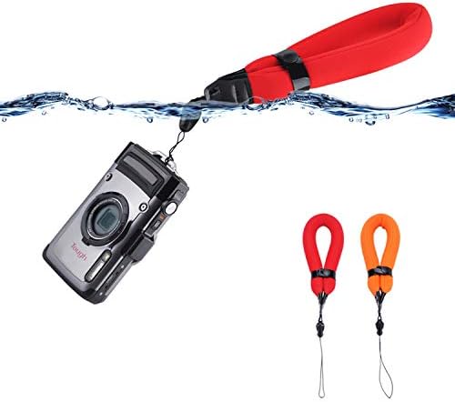 2-Pack Waterproof Underwater Camera Float Strap Floating Wrist Lanyard - Image 2