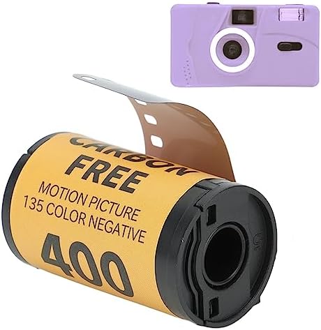 35mm Color Film, 320‑400 Color Print 35mm Film, Fine Grain Wide Exposure Latitude HD Camera Color Film for 135 Camera, Color Negative Film, Medium Contrast (8 Sheet) - Image 3