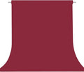 Burgundy Photography Backdrop for Photoshoot, Fabric 10x20ft | Versatile Studio Photo Backgrounds, Non Reflective, Easy to Use, for Portraits, Product, Party, Video Creation by TERSUM