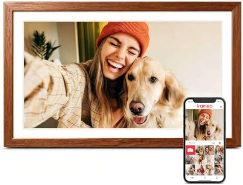 Digital Picture Frame, 15.6 Inch Frameo Digital Frame WiFi Large Display by Pastigio