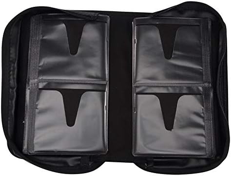 Capacity CD/DVD case Wallet, Storage,Holder,Booklet (128 Black) - Image 6