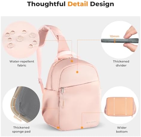 K&F CONCEPT Camera Sling Bag, Compact Crossbody Bag for DSLR Mirrorless - Image 4