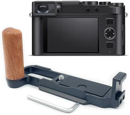 Ergonomic Camera Cage Wood Handle Grip for X 100VI 6th Generation, Pearwood Color, Essential Photography Studio Gear Stylish Pearwood Finish - Image 6