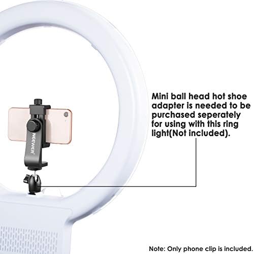 NEEWER Smartphone Holder Phone Tripod Mount Compatible with iPhone Android - Image 5