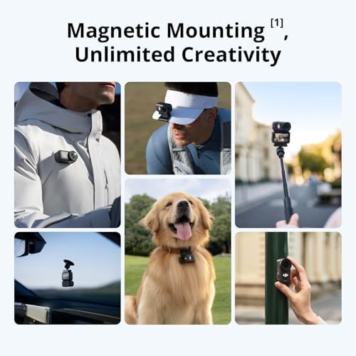 DJI Osmo Nano Standard Combo (128GB), 4K Wearable Camera, 1/1.3″ Sensor - Image 3