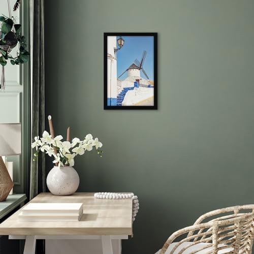 Americanflat 10x15 Picture Frame with Shatter-Resistant Glass - Signature Collection - Gallery-Style Frames Made of Engineered Wood - Photo Frame for Wall Display - Black (Pack of 12) - Image 6