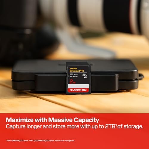 SANDISK 512GB Extreme PRO SD UHS-I Card - Up to 250MB/s Read Speed and 170MB/s Write Speed, 4K UHD, Full HD, U3, and V30 - SDSDXXJ-512G-GSCIN - Image 4