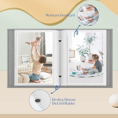 Fintie Photo Album 4x6 Photos - 52 Pockets Small Wallet Albums For Family - Image 3