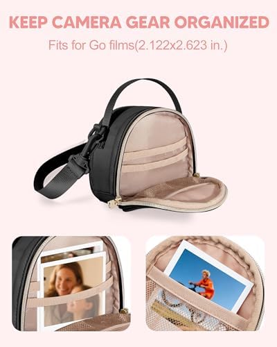 Mini Camera Bag Compatible with Polaroid Go Gen2, Small Sling Bag - Image 3
