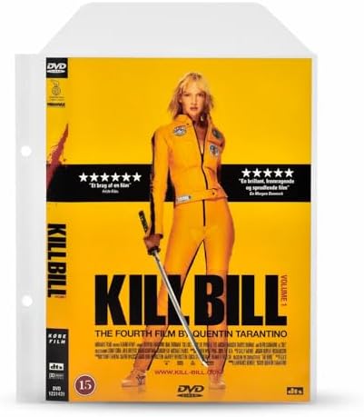 tarifold DVD Sleeves for 2-Ring Binders, Secure Closing Flap, 100 Pack by TARIFOLD