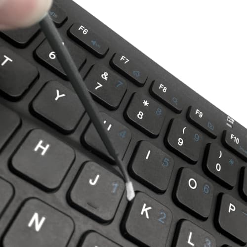 100 Pack Phone Charge Port Cleaning Tool kit,Bendable Mini Soft Round Brushes Cleaner Compatible with iPhone 11 Pro Speaker Tablet Camera Laptop Computer Smartphone, Black - Image 4