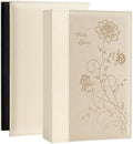 Artmag Photo Album 4x6 300 Photos, Extra Large Capacity Leather Cover Wedding Family Photo Albums Holds 300 Horizontal 4x6 Photos(Beige) by Artmag